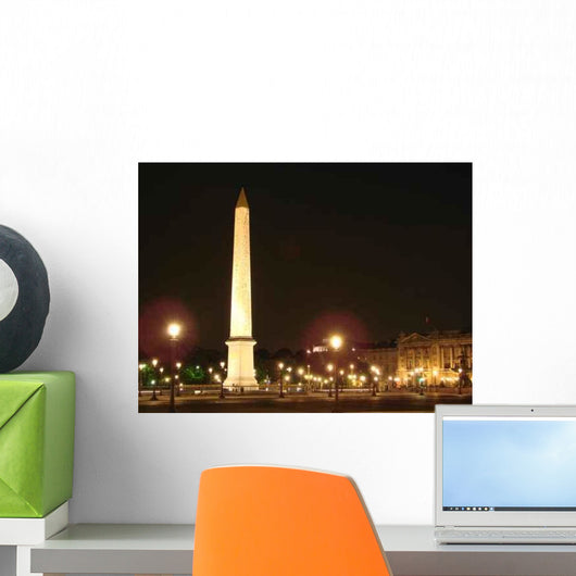 Place La Concorde Nuit Wall Decal Design 2