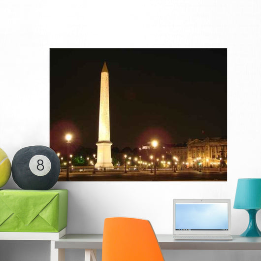 Place La Concorde Nuit Wall Decal Design 2