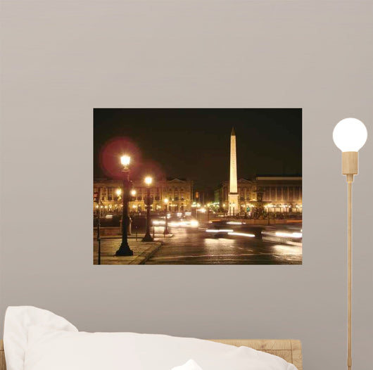 Place La Concorde Night Wall Mural