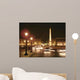 Place De La Concorde by night Wall Mural