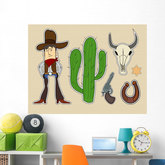 Vector Wild West Elements