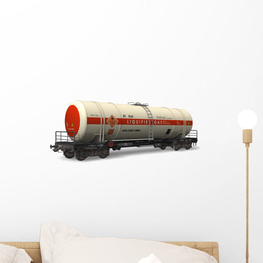 Gasoline Tanker Railroad Car