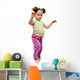 little girl dancing Wall Decal