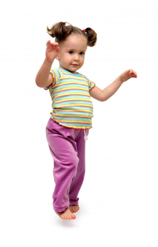 little girl dancing Wall Decal