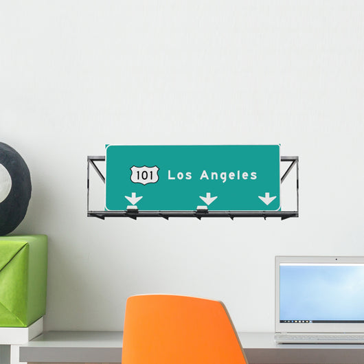 101 Freeway Los Angeles Wall Decal