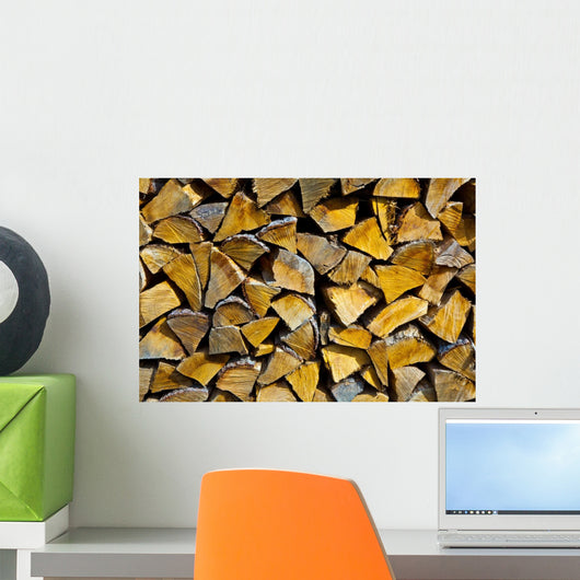 Firewood Stapled Garden