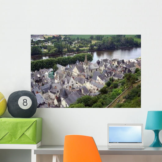 Castle Chinon3 Wall Decal