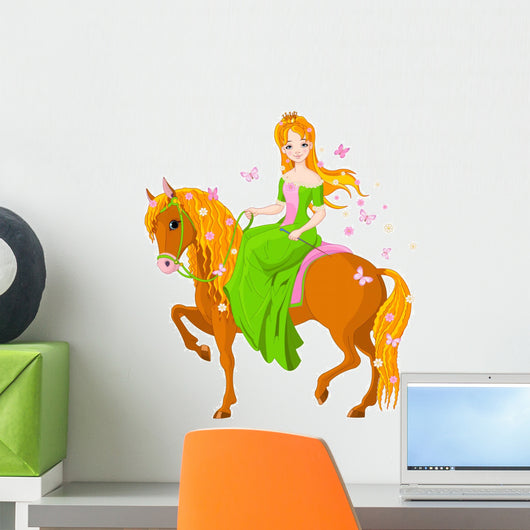 Princess Riding Horse Spring