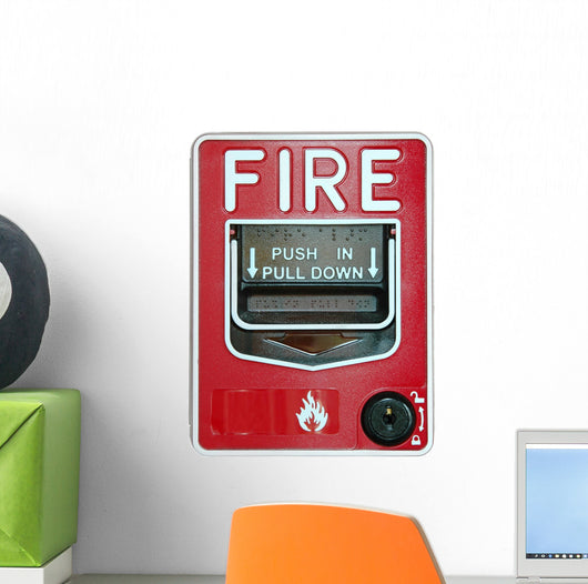 Fire Alarm Wall Decal
