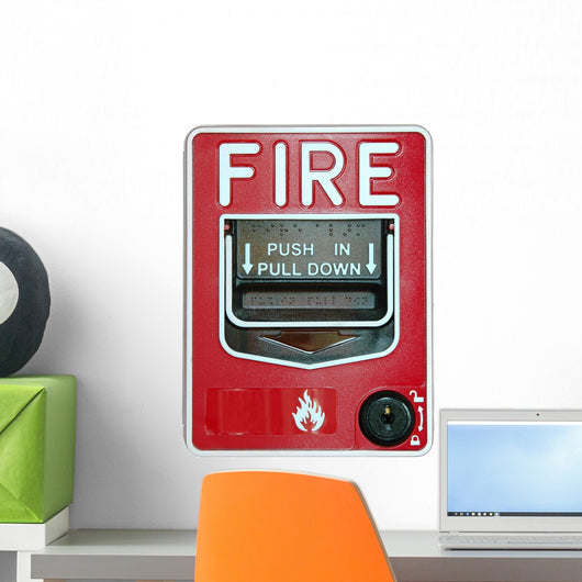Fire Alarm Wall Decal