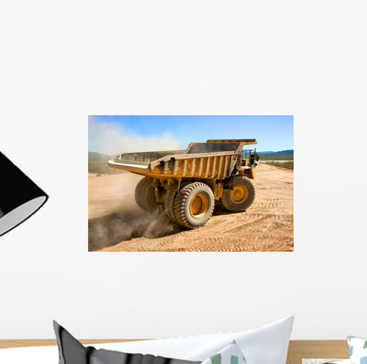 Dump Truck Wall Mural