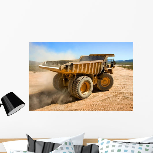 Dump Truck Wall Mural