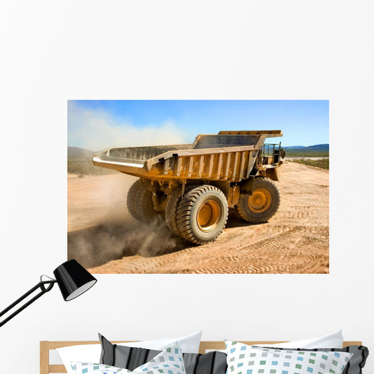 Dump Truck Wall Mural