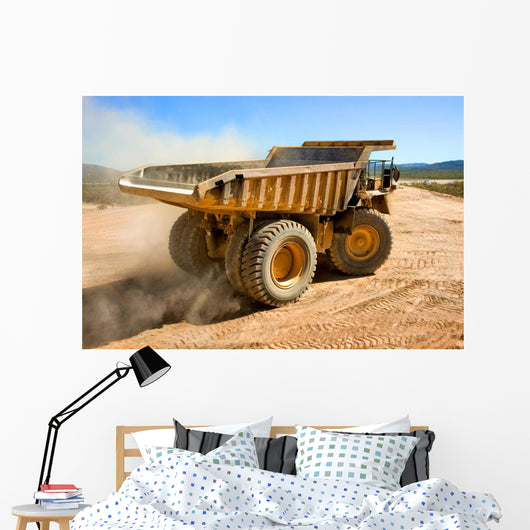 Dump Truck Wall Mural
