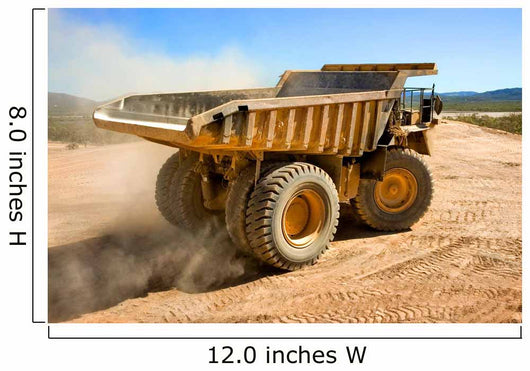 Dump Truck Wall Mural