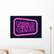 night club neon sign Wall Mural