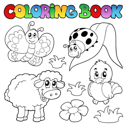 Coloring Book with Spring