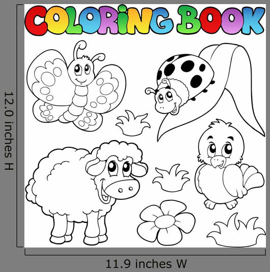 Coloring Book with Spring