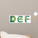 Series of Dragons Alphabet Wall Decal