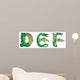 Series of Dragons Alphabet Wall Decal