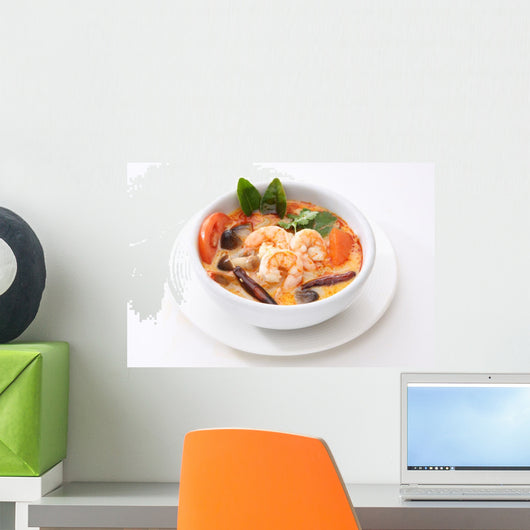 Thai Food Tom Yum Goong Wall Decal