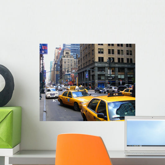 Taxi Wall Mural