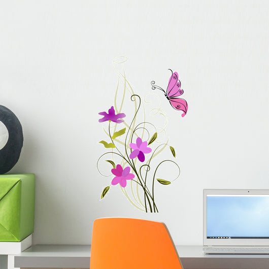 Greeting Card with Flowers