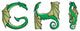 Series of Dragons Alphabet Wall Decal