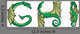 Series of Dragons Alphabet Wall Decal