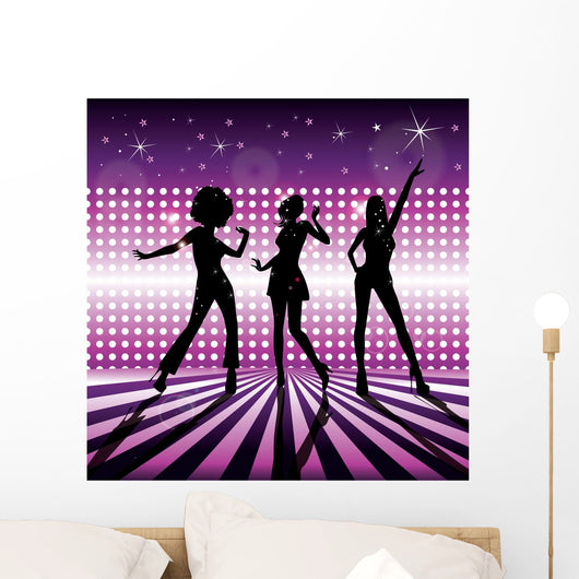 Disco Girls Vector