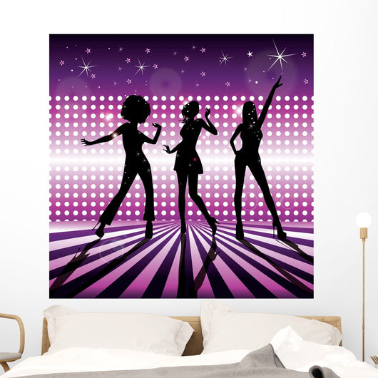 Disco Girls Vector