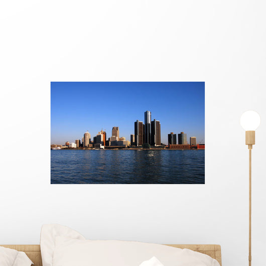 Detroit Skyline Daytime