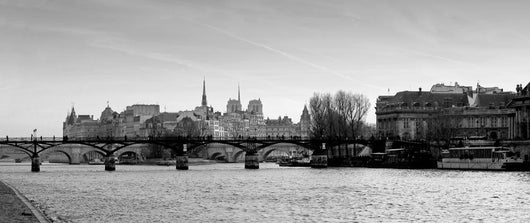 Notre Dame De Paris Noir Et Blanc Wall Mural