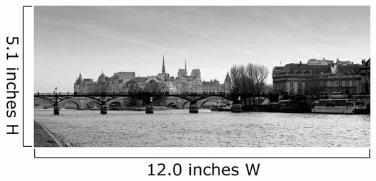 Notre Dame De Paris Noir Et Blanc Wall Mural