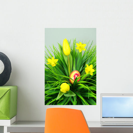 Osterein Blumenwiese