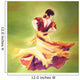 Flamenco Dancer Wall Mural