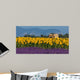 Lavender and sunflower setting in Provence, France Wall Mural
