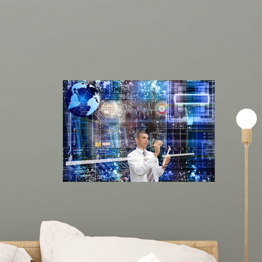 The newest Internet technologies Wall Mural