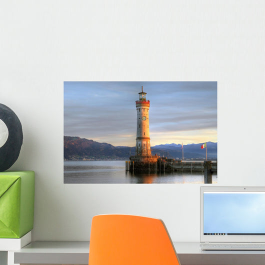 Lindau Lighthouse Bavaria Germany Wall Mural
