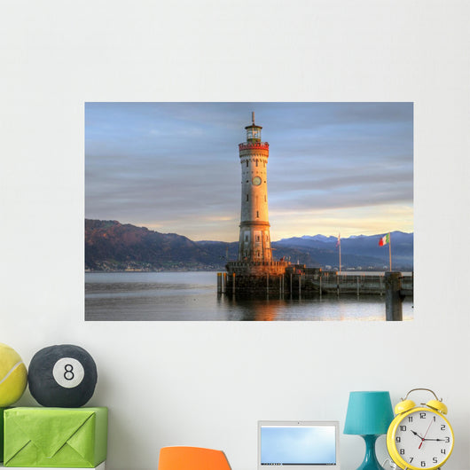 Lindau Lighthouse Bavaria Germany Wall Mural