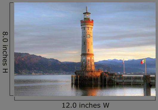 Lindau Lighthouse Bavaria Germany Wall Mural