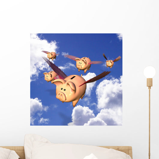 Piggy Bank Exodus Wall Mural