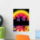 dancing at a party Wall Mural