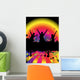 dancing at a party Wall Mural