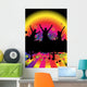 dancing at a party Wall Mural