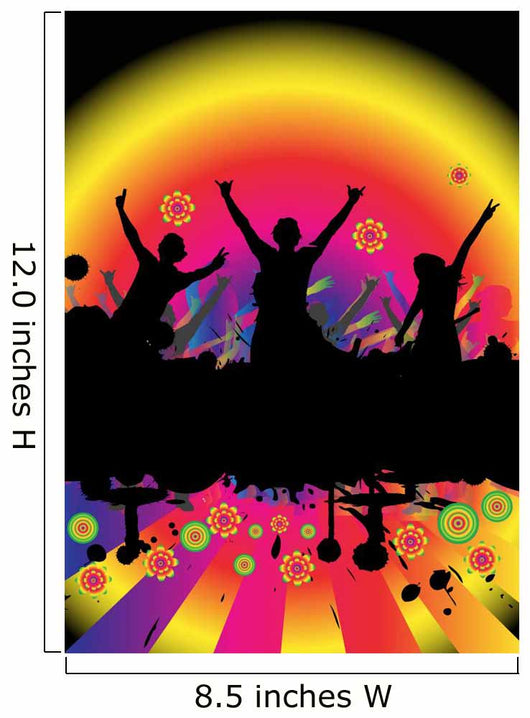 dancing at a party Wall Mural