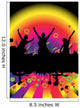 dancing at a party Wall Mural