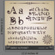 Swirly Alphabet Wall Mural