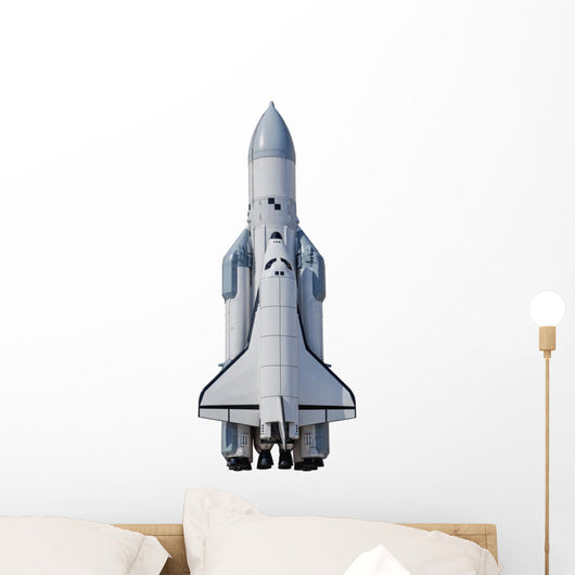Spaceship Buran in Samara, Russia Wall Decal