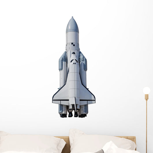 Spaceship Buran in Samara, Russia Wall Decal